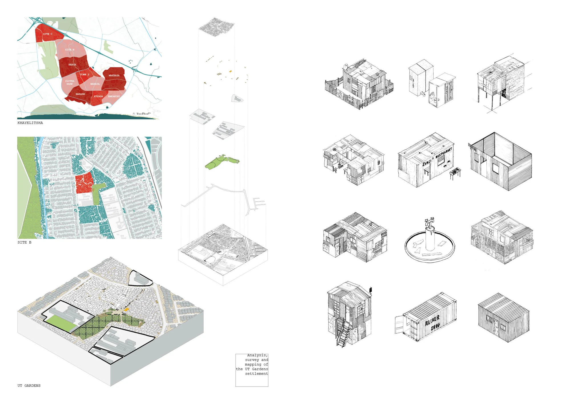 Neighbourhood framework and spatial typologies