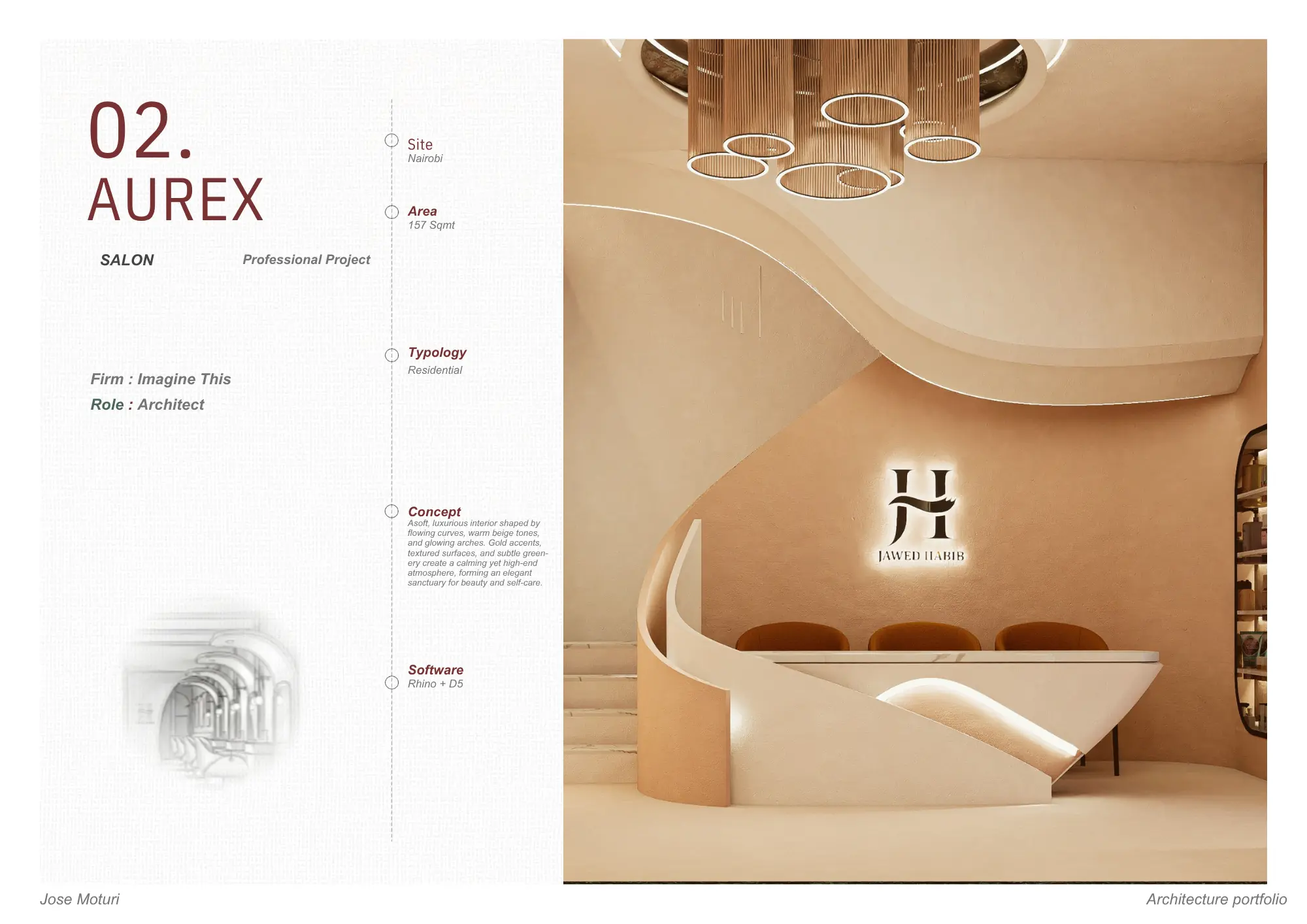 Aurex — drawing and visualisation 01