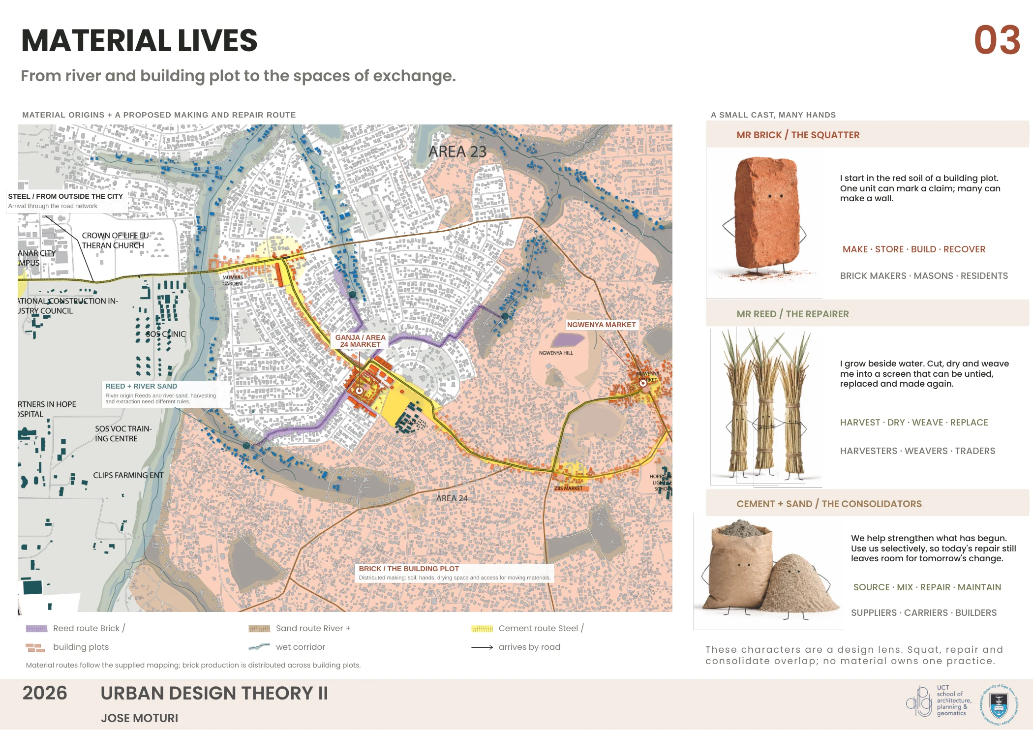 Material origins and a making-and-repair route