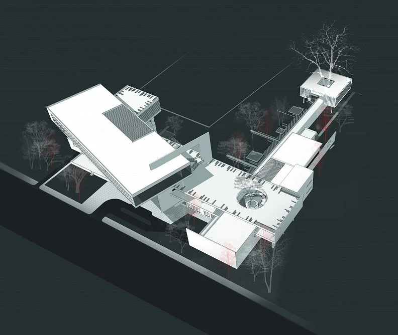Exploded spatial study