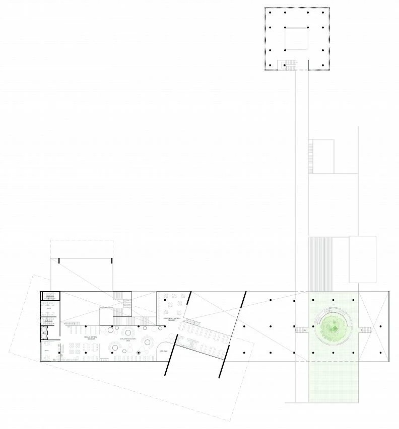 Upper floor plan