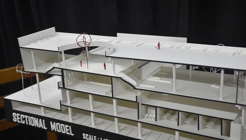 Physical model elevation