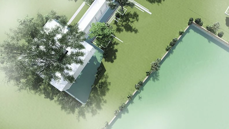 The library in its landscape